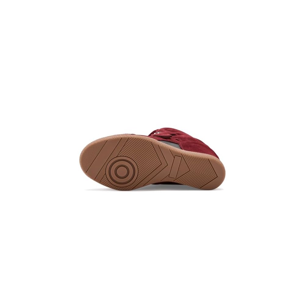 Burgundy Suede