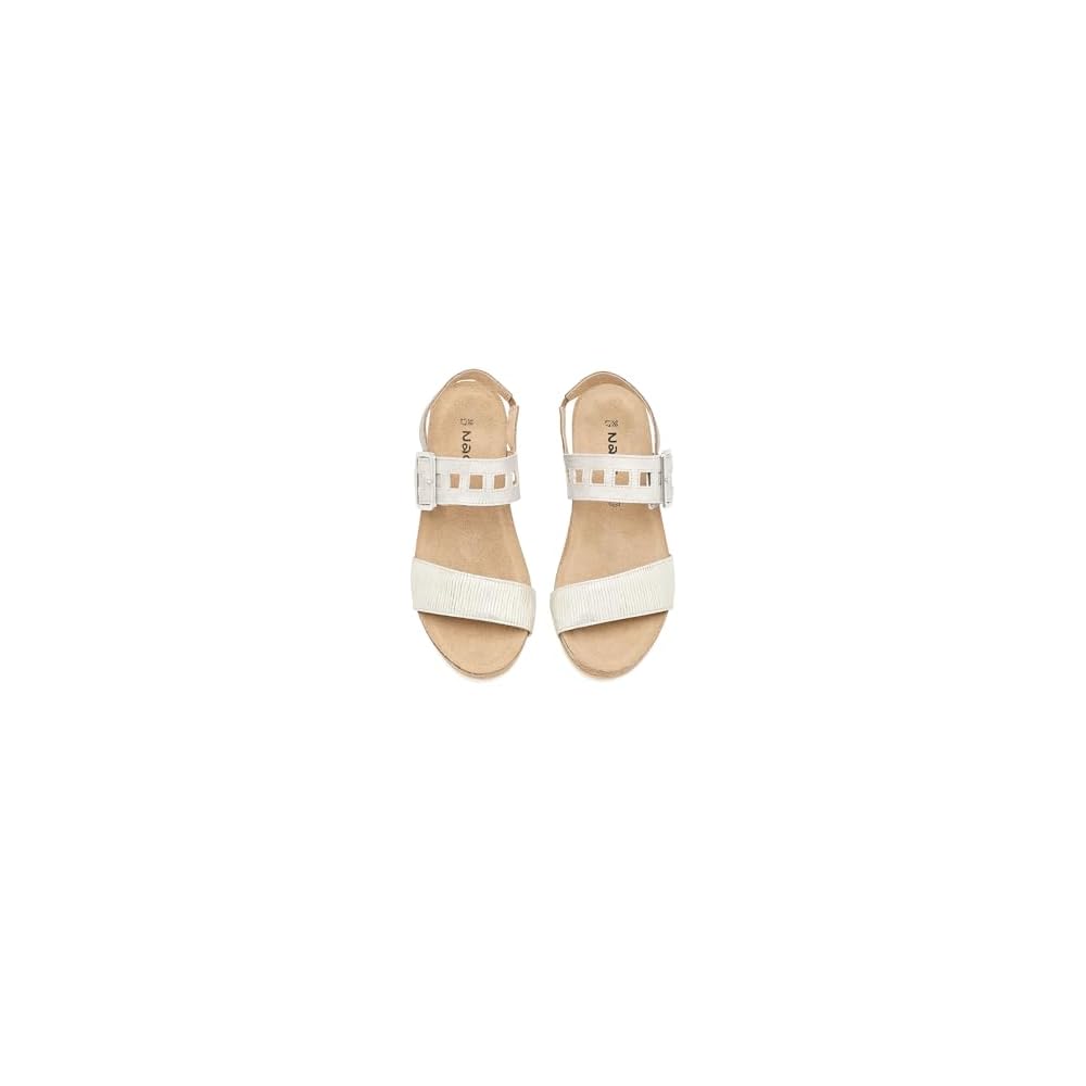 Platinum Striped Suede/Quartz Metallic Leather/...