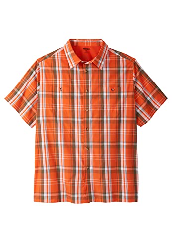 Dark Orange Plaid