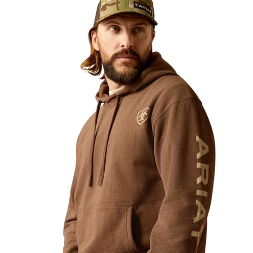 Logo/Chestnut Heather/Tan