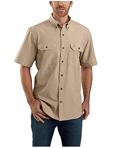 Dark Tan Chambray