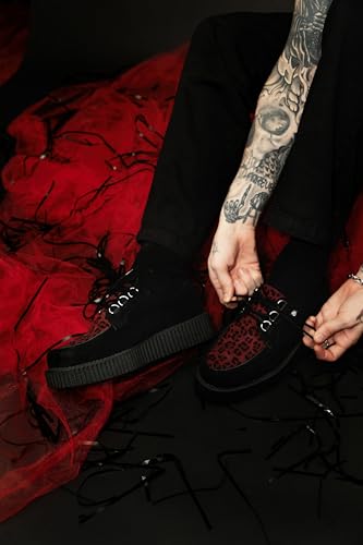 Black & Burgundy Leopard