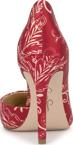 Red Multi Paisley Print