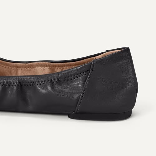 Black Faux Leather