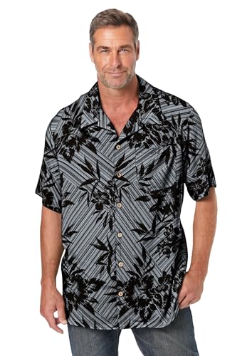 Black Stripe Floral