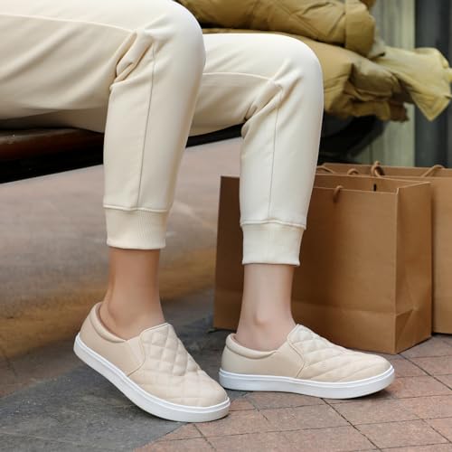 Beige White