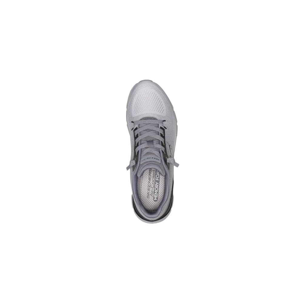 Gray Knit Synthetic