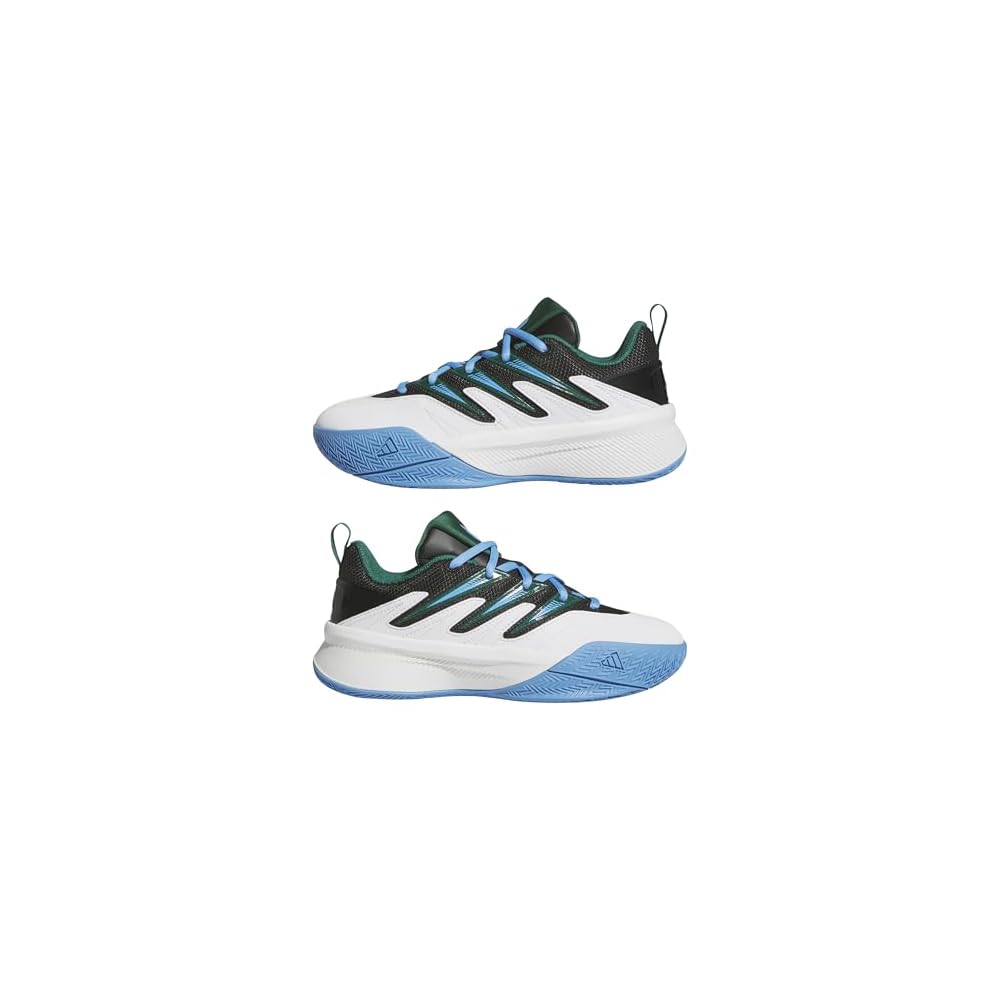 White/Collegiate Green/Blue Burst