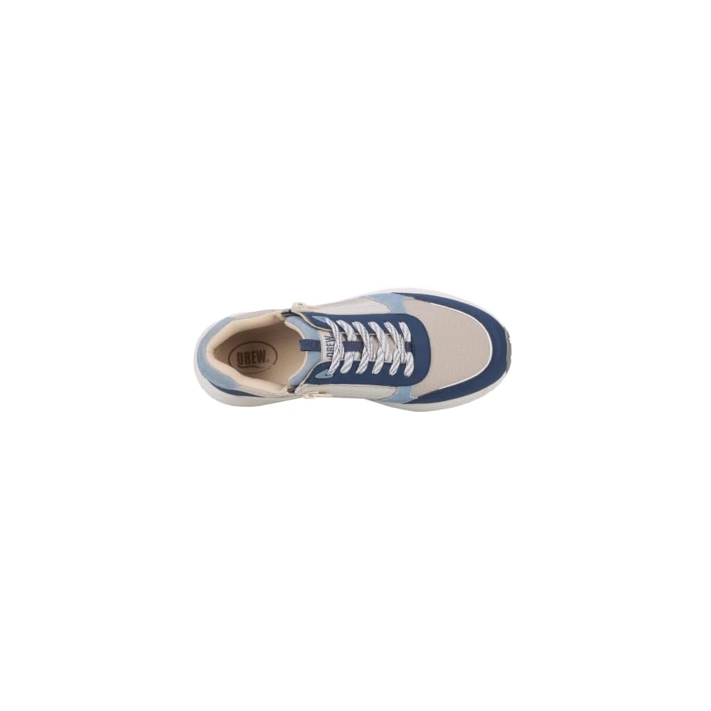 Blue/White Suede Combo