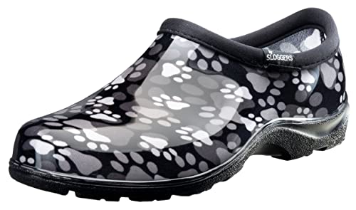 Paw Print Black/White