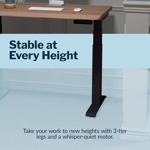 Walnut Top / Black Legs