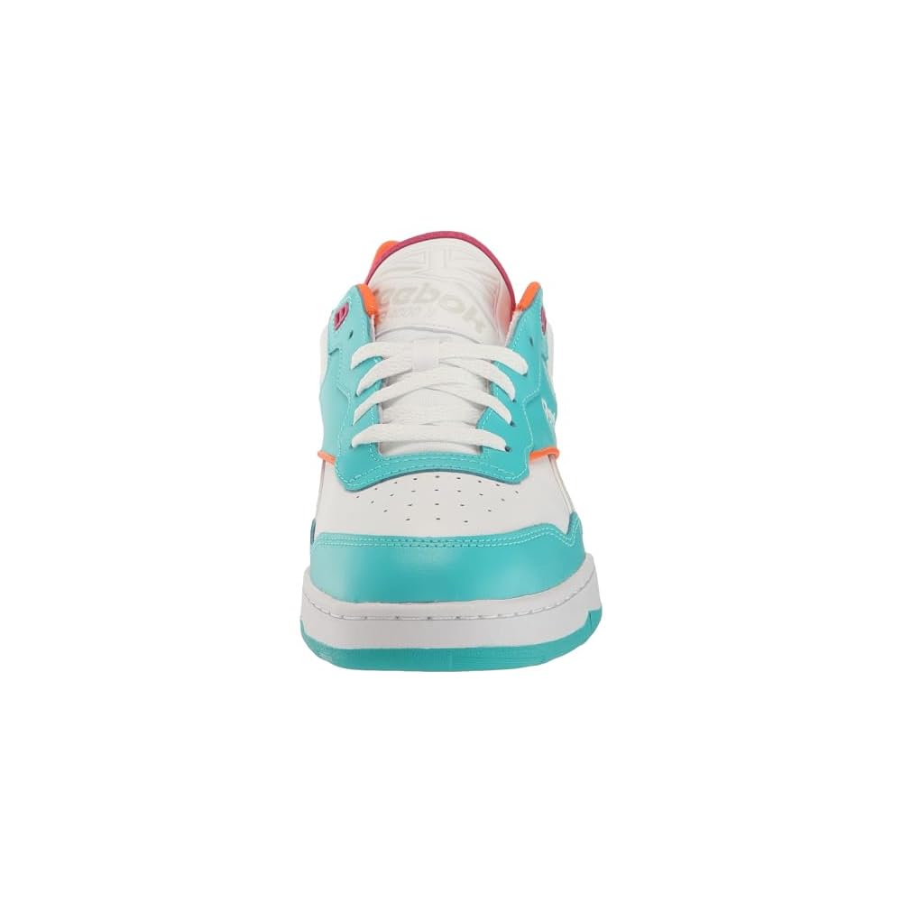 White/Classic Teal/Fiery Orange
