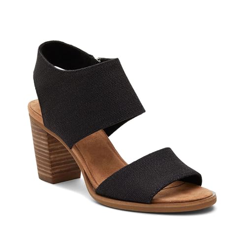 Black Melange Woven