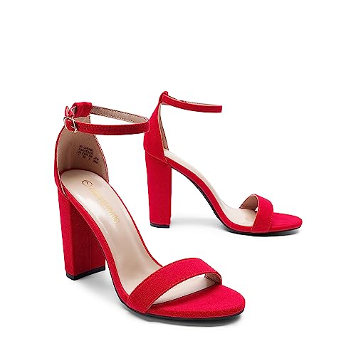 Red/Suede