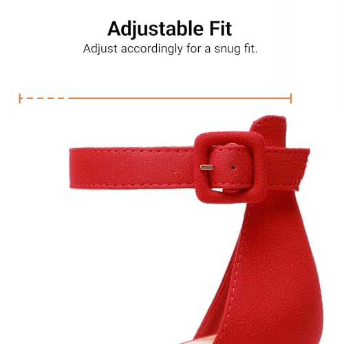 Red/Suede