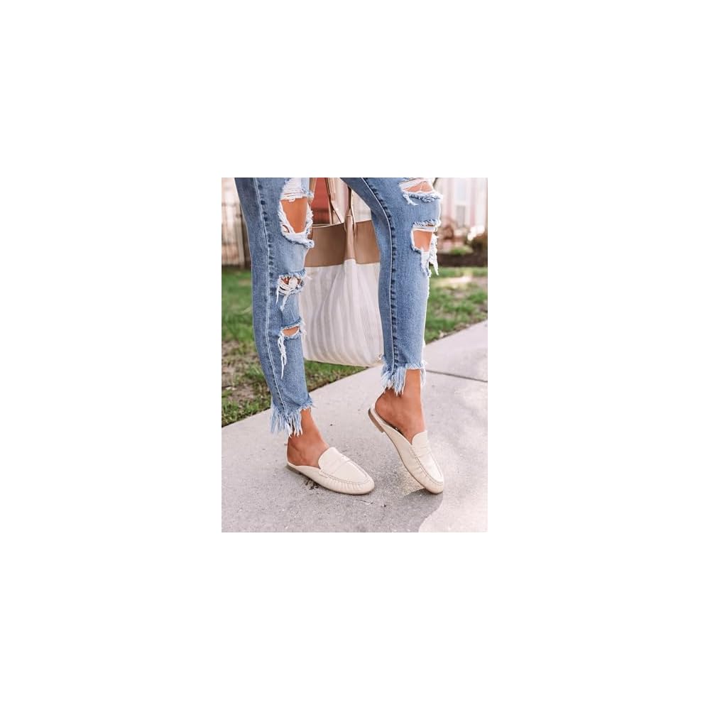 Cream White Pu