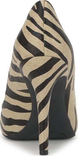 Bone Combo Crackled Shimmer Zebra