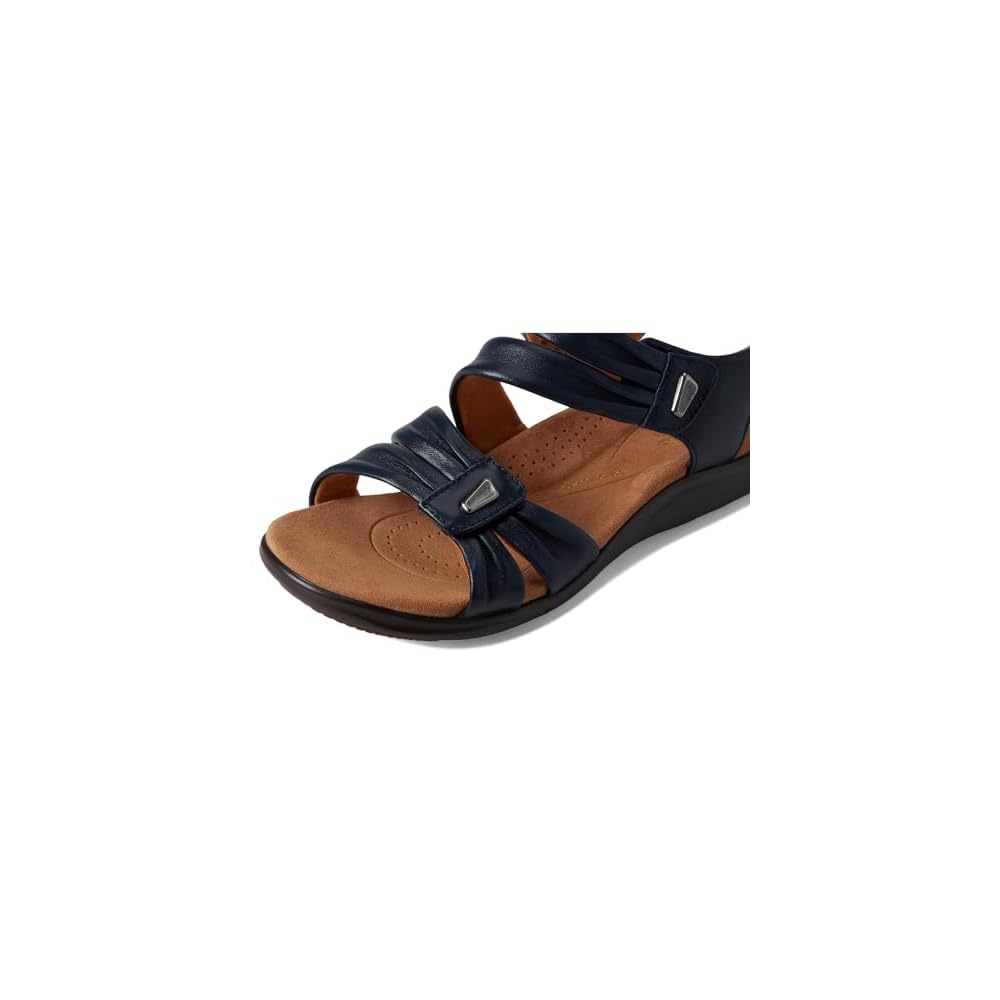 Navy Leather