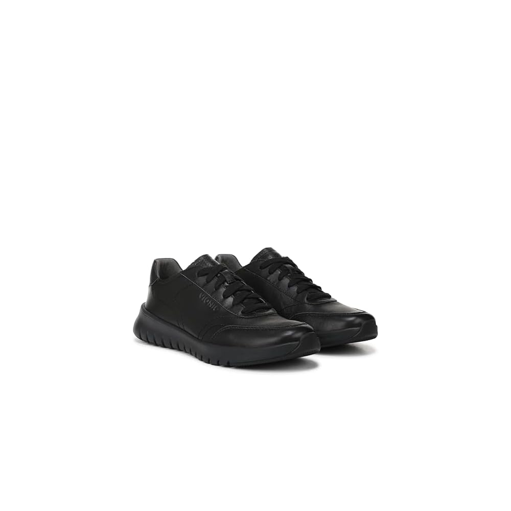 Black/Black Leather