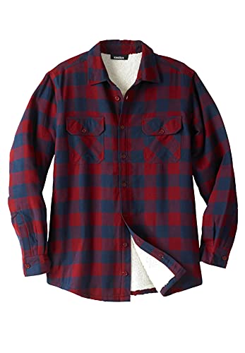 Rich Burgundy Check