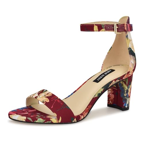 Dark Red Fall Floral Multi 600