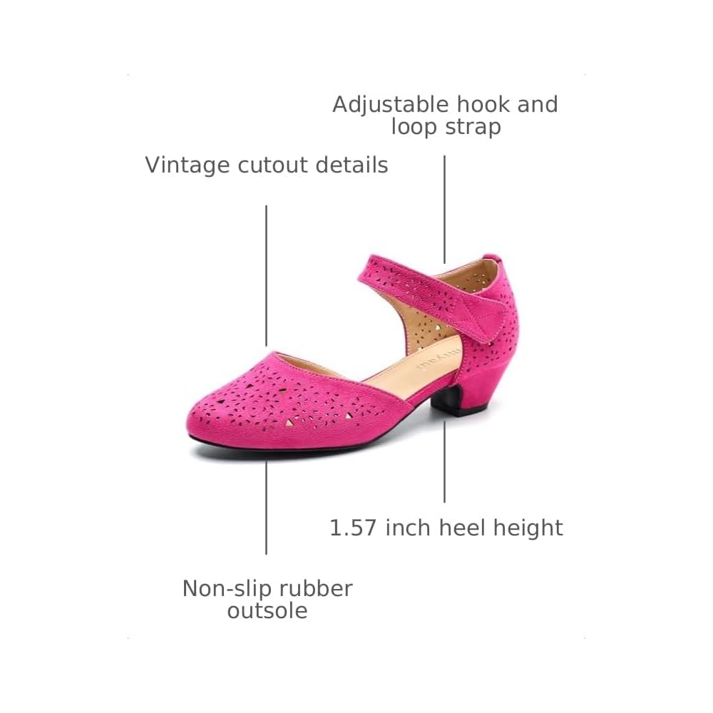 Hot Pink Suede