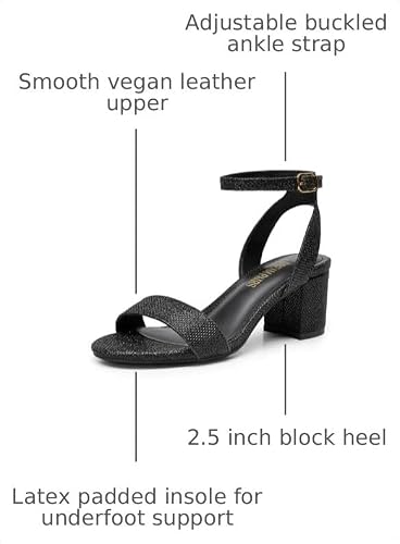 Black/Glitter