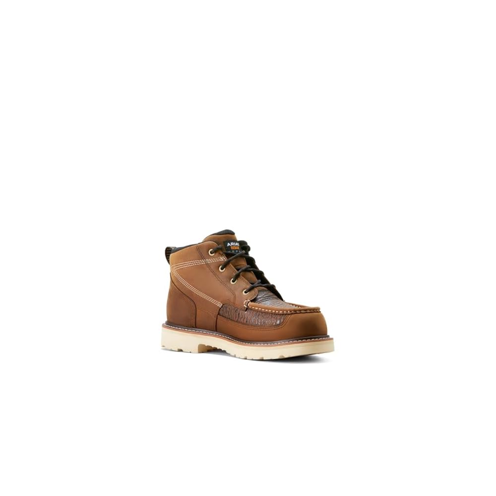 Distressed Brown/Sharkskin Print