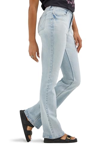 Wrangler Women's High Rise Bold Boot Jean, Finn, 8-34