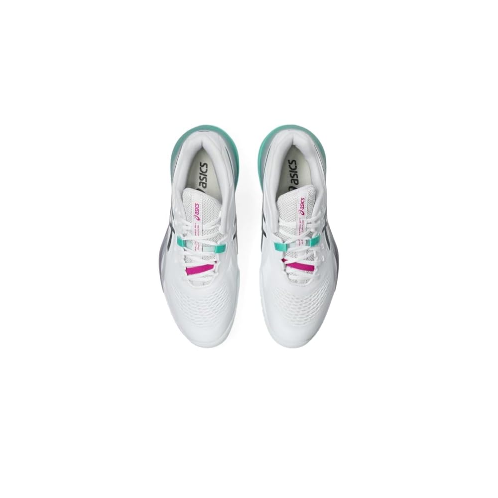 White/Aurora Green