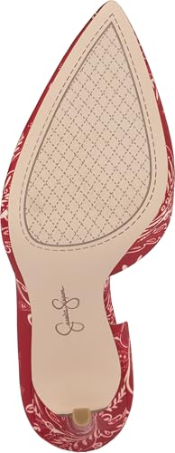 Red Multi Paisley Print