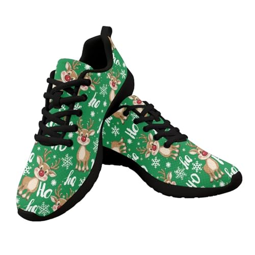 Christmas Deer Green