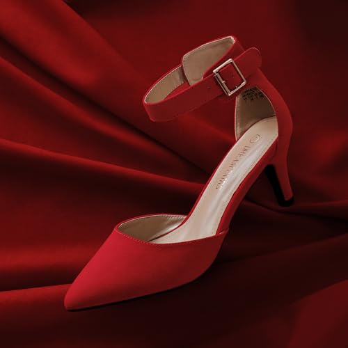 Red/Suede