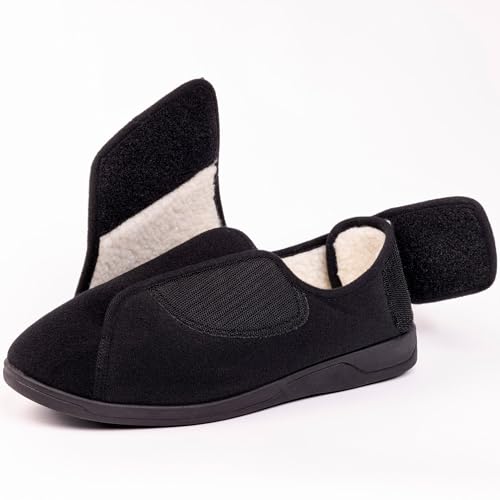 Black With Sherpa Fleece