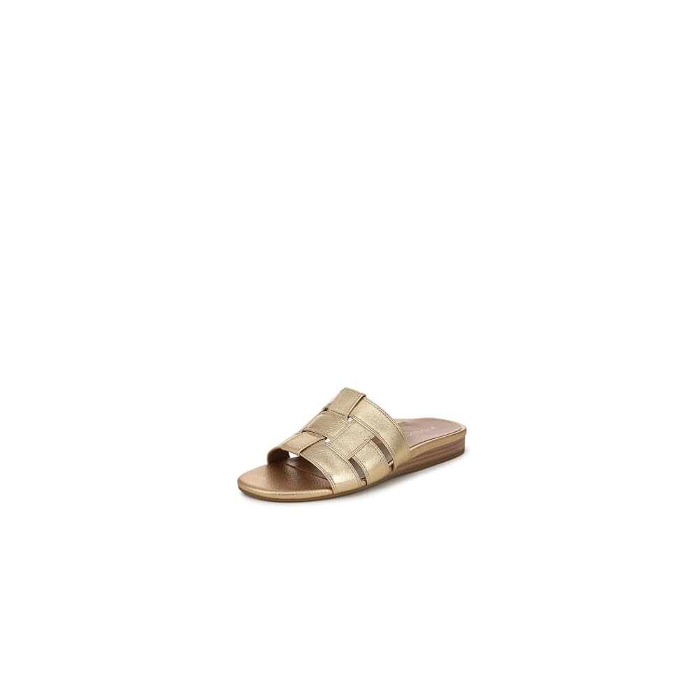 Gold Metallic Leather