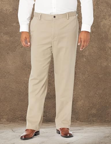 Dockers Men's Classic Fit Easy Khaki Pants (Regular and Big & Tall), Timberwolf, 42W x 36L