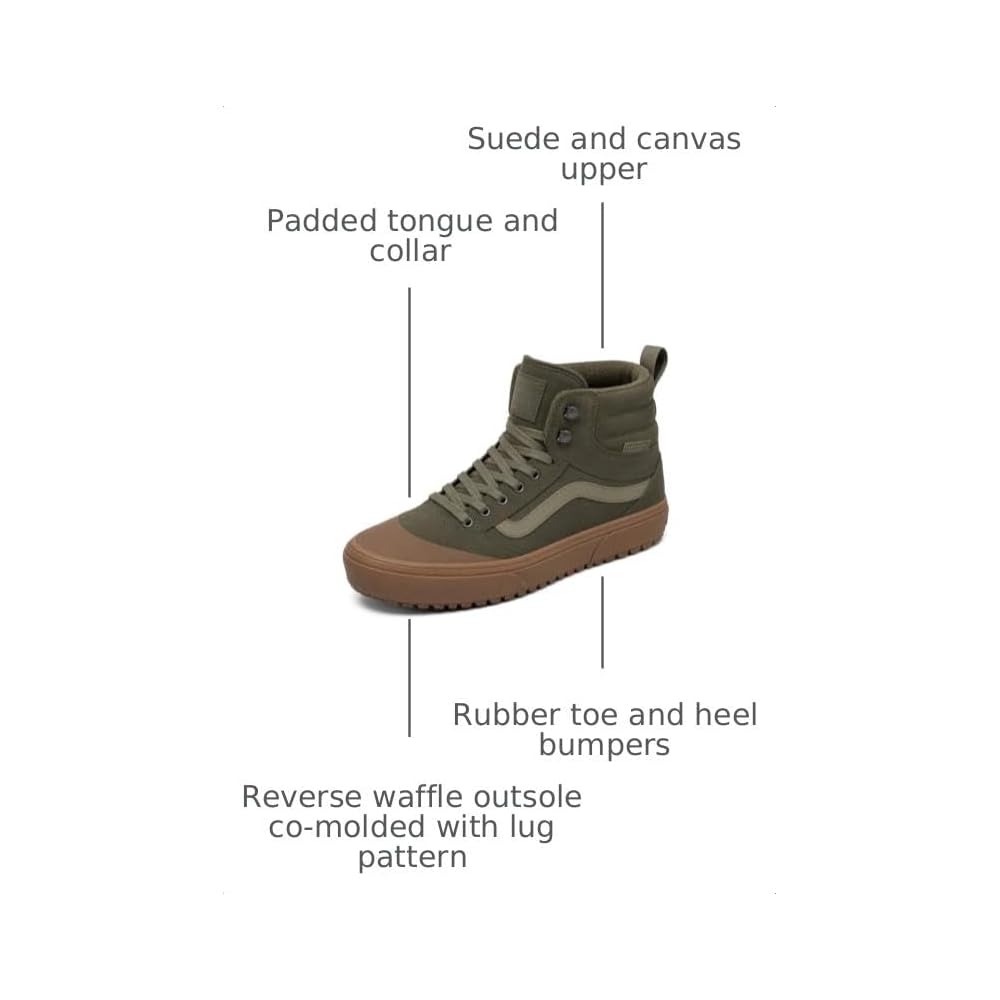 Suede/Canvas Mossy Olive