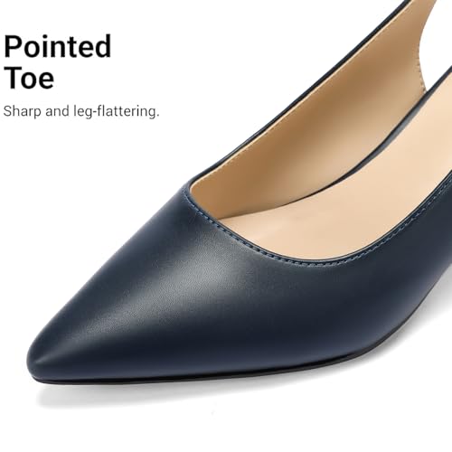 Navy Blue Pu