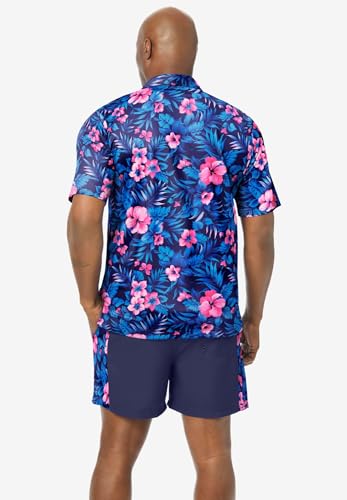 Blue Exotic Floral