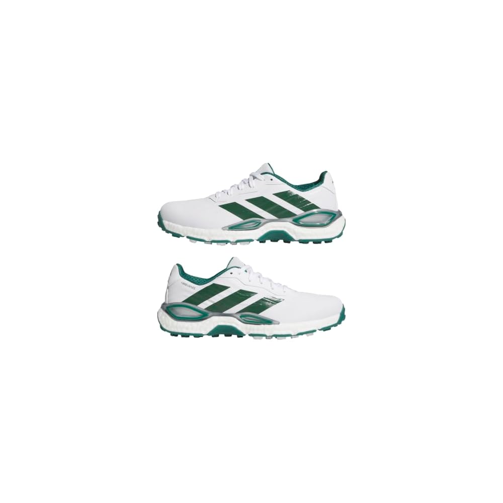 Footwear White/Collegiate Green/Silver Metallic