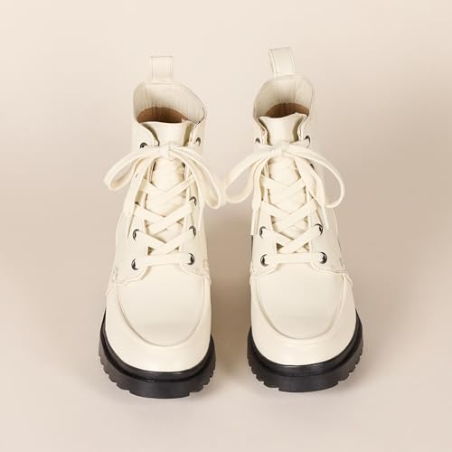 Ecru Faux Leather