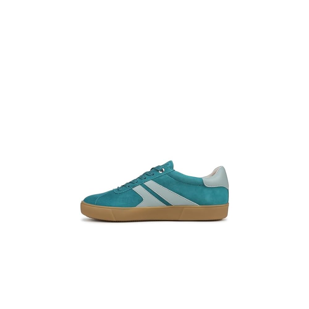 Teal Blue Suede/Leather