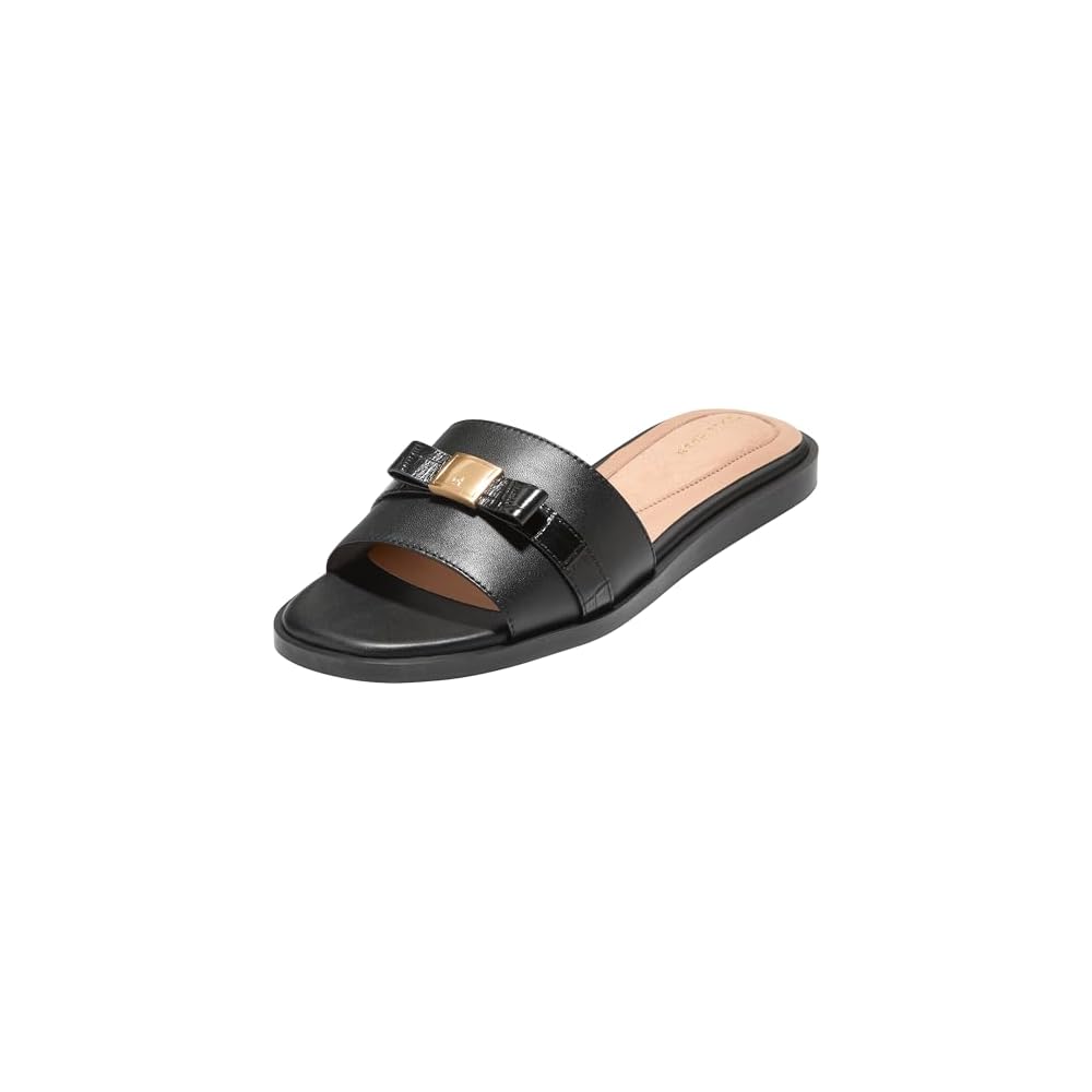 Black Lthr/Black Croc Print