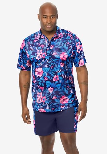 Blue Exotic Floral