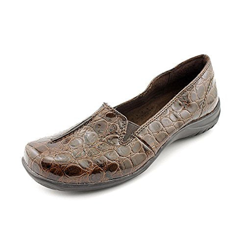 Brown Patent Croco