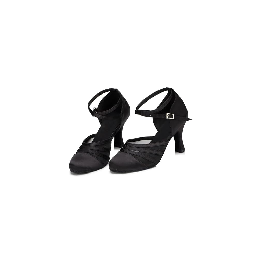 L189 Black 8cm Heel