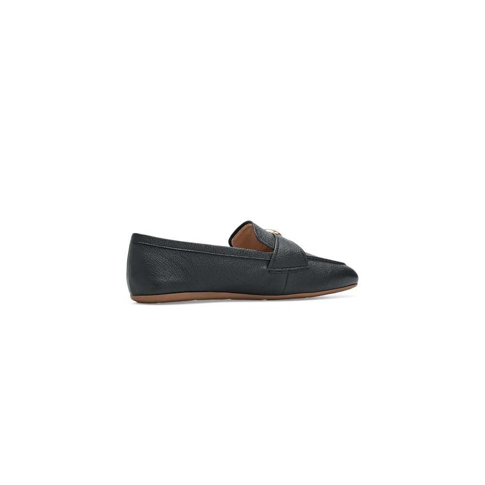 Black Tumbled Leather