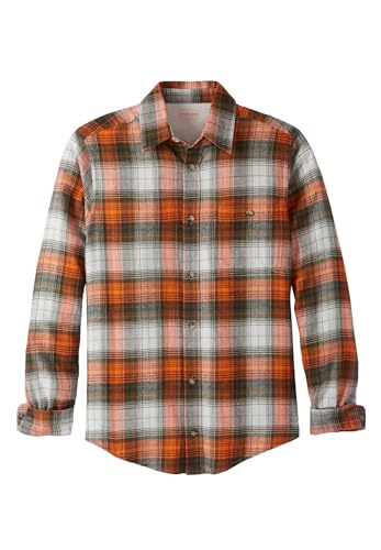 Bright Orange Plaid