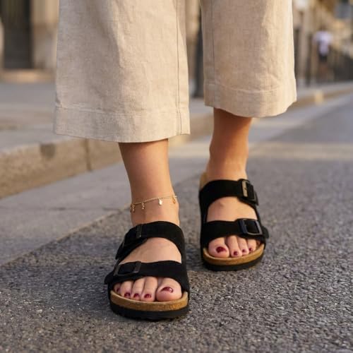 Black Vegan Suede