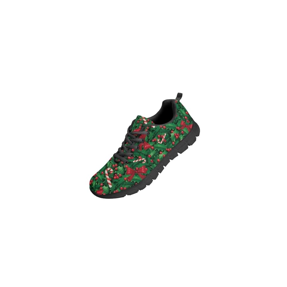 Green Candy Cane Christmas Holly